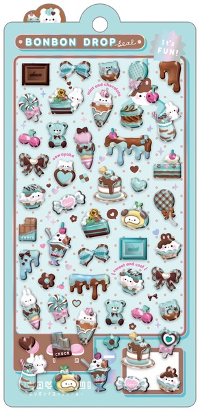 正規品】□2026SS 先行予約□ ボンボンドロップシール ちょこみん