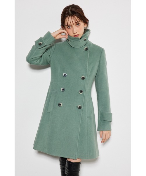 rienda（リエンダ）の「＃MINI23シンデレララインコート（チェスター