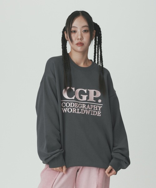 codegraphy（コードグラフィー）の「CGP Square logo sweatshirt