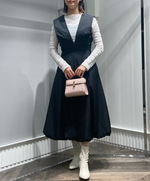 CELFORD（セルフォード）の「タフタジャンパードレス（ワンピース