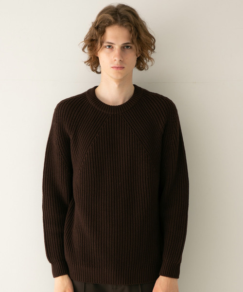 BATONER（バトナー）の「【BATONER】シグネチャークルーネックメリノ