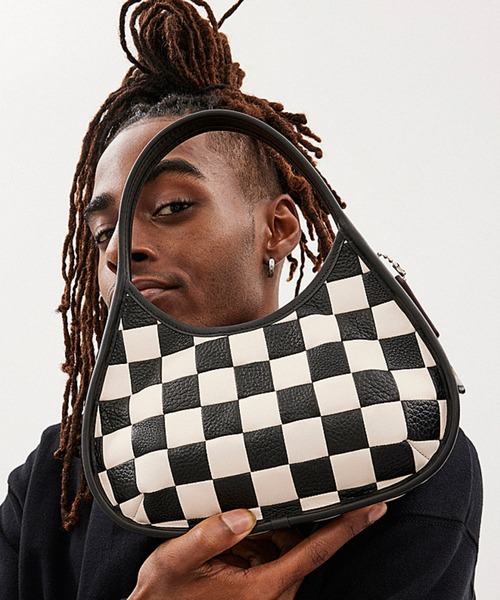 エルゴ バッグ・チェッカーボード アップクラフト レザー（ショルダー