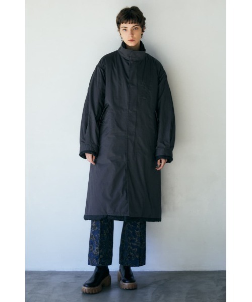 MOUSSY（マウジー）の「REVERSIBLE PUFFER ロング コート（モッズ