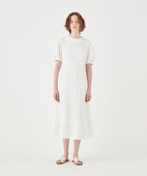 セール】フラワージャカード マーメイドワンピース（ワンピース