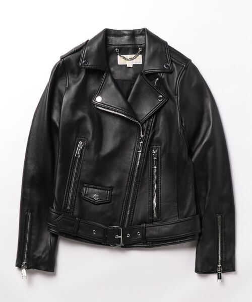 MICHAEL KORS（マイケルコース）の「NEW LEATHER MOTO アウター