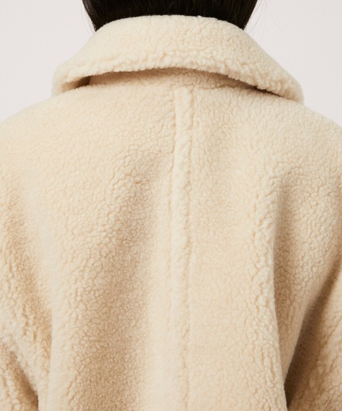 CLANE（クラネ）の「【CLANE/クラネ】RIDGE POCKET BOA OVER COAT