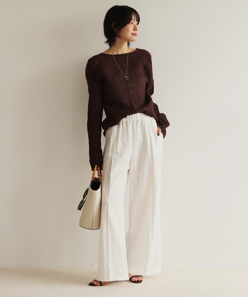 LES ATELIERS FRANCAIS DE CONFECTION 別注 2WAY ブラウス（シャツ