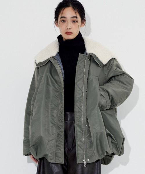 CLANE/クラネ】《STUDIOUS別注》BALLOON DESIGN HOODED N3B/バルーン