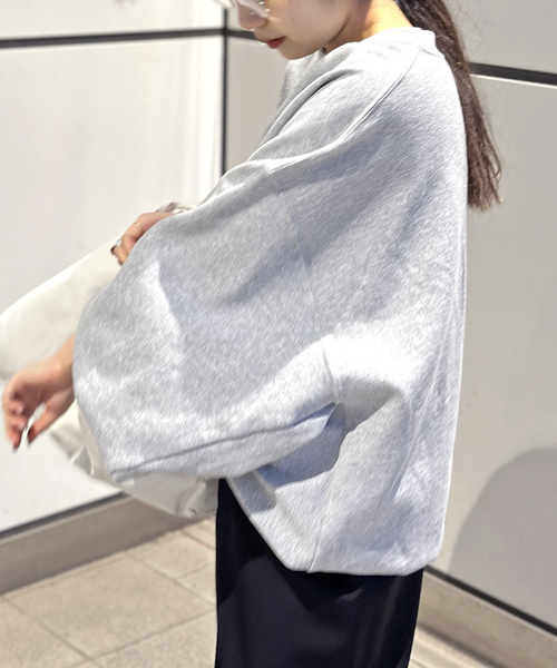 PRE_/プレ】ビッグスリーブスウェットプルオーバー（スウェット