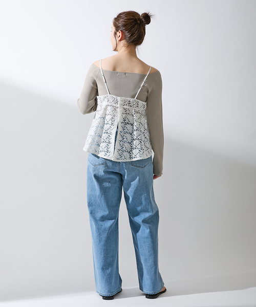 IENA（イエナ）の「レースショートキャミソール（キャミソール）」 - WEAR