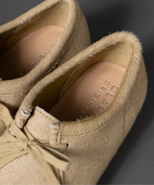 Clarks（クラークス）の「【 CLARKS / クラークス 】 Wallabee Hair On