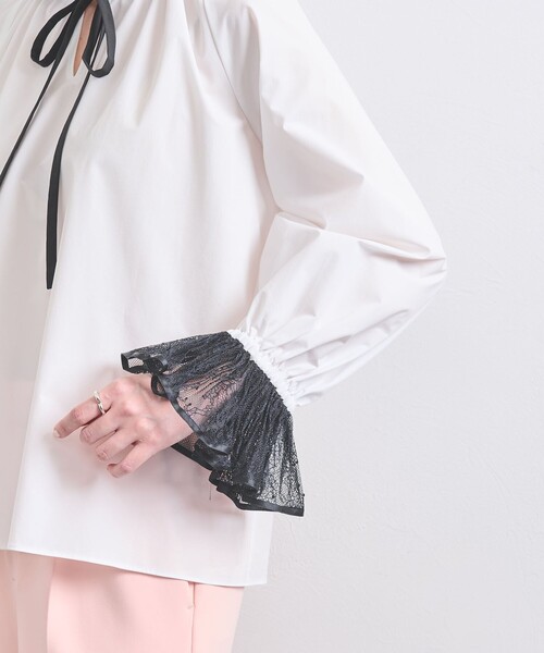 UNITED ARROWS（ユナイテッドアローズ）の「レースプリーツ フリル