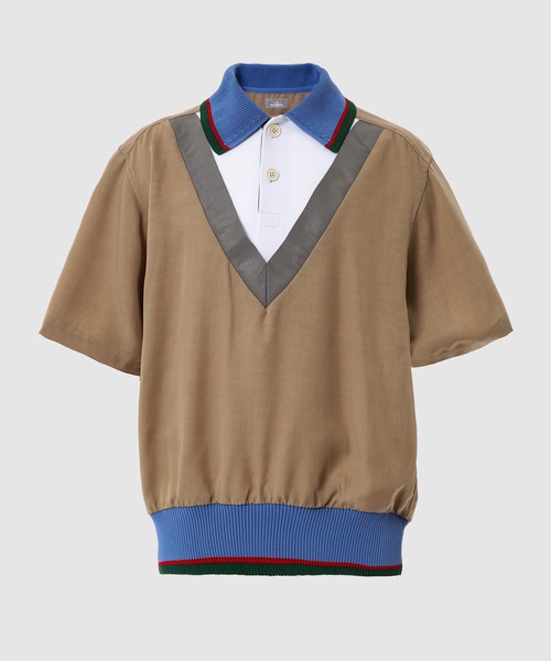 kolor BEACON（カラービーコン）の「22SBM-B01139（ポロシャツ）」 - WEAR