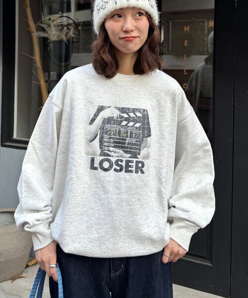 セール】【ユニセックス】SUITCH RECORDビックシルエット加工