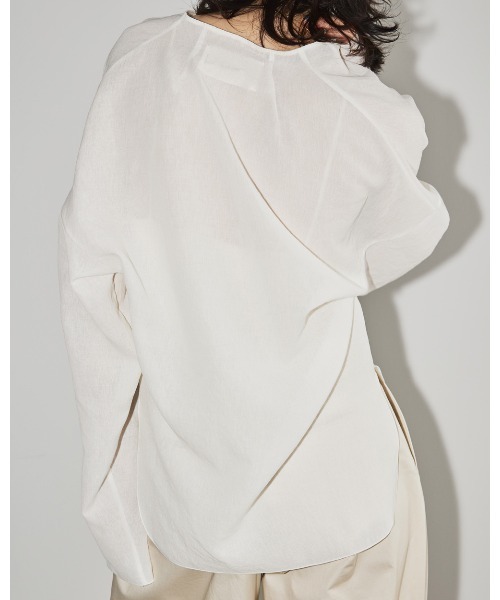 TODAYFUL（トゥデイフル）の「スラブスリットシャツ（シャツ/ブラウス