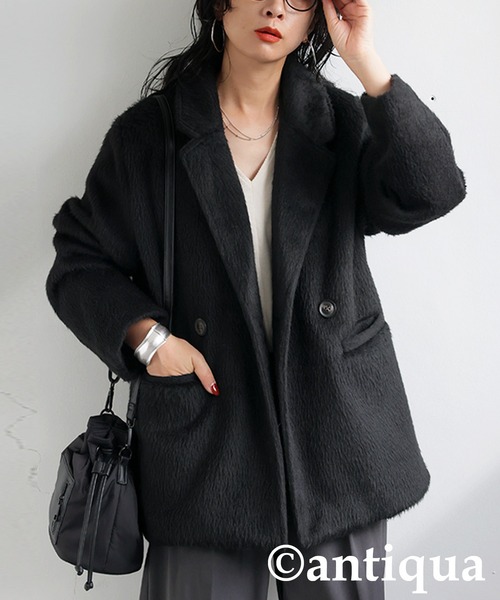 フェザーダブルジャケット（テーラードジャケット）｜antiqua