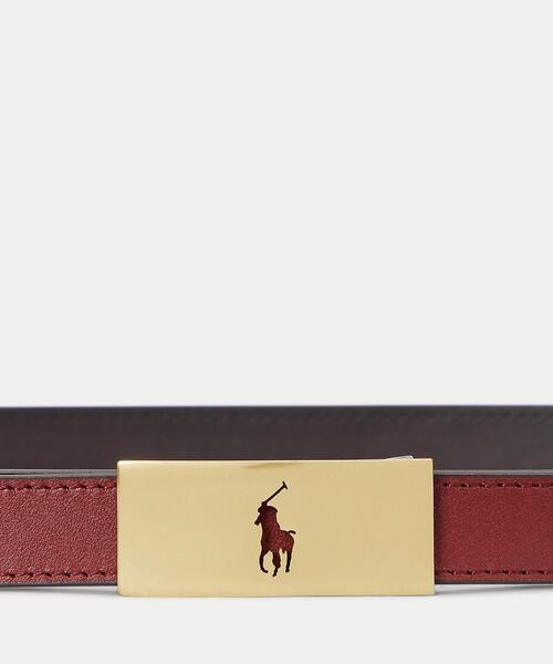 Polo ID リバーシブル ヴァケッタ レザー ベルト（ベルト）｜POLO