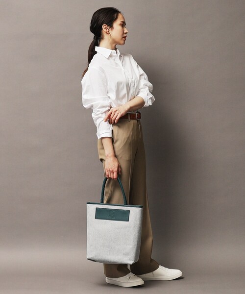 チェスタキャンバス】レザーコンビ トートバッグ L 本革 A4サイズ