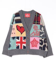Vivienne Westwood（ヴィヴィアンウエストウッド）の「ﾊﾟｯﾁﾜｰｸﾁｬﾝｷｰﾆｯﾄ