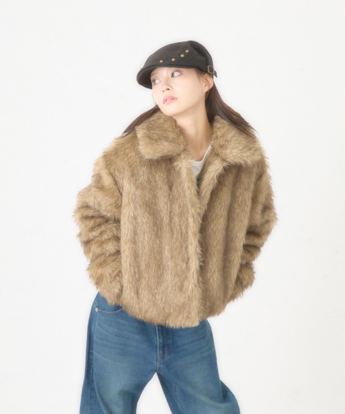 セール】【日本限定】FAKE FUR COAT / フェイクファーコート（その他