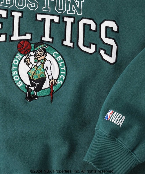 NBA】別注 チームロゴクルーネックスウェット（スウェット）｜NBA