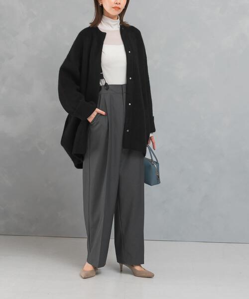 セール】ELENDEEK BASIC CN RACCOON MIX CARDIGAN（カーディガン