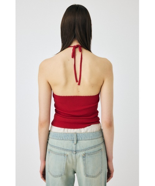 セール】【セットアップ対応】HALTER KNIT キャミソール（キャミソール