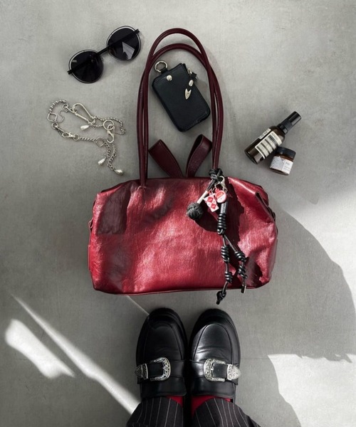 セール】《本革/380g》ロングハンドルボストンバッグ（ボストンバッグ