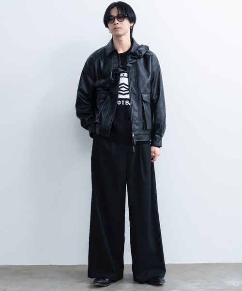 SINSS（シンス）の「UMBRO × SINSS / Oversized knit / オーバーサイズ