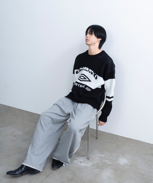 SINSS（シンス）の「UMBRO × SINSS / Oversized knit / オーバーサイズ
