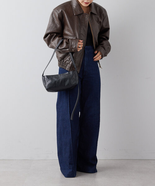 ear PAPILLONNER（イアパピヨネ）の「《本革/220g》ボックスショルダー