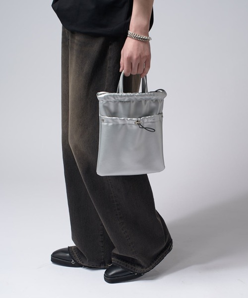 セール】【Neucon/ニューコン】2way 巾着ショルダーバッグ（ショルダー