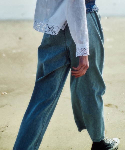 ライトデニムイージーパンツ | ジョンブル公式通販/JOHNBULL ONLINE STORE