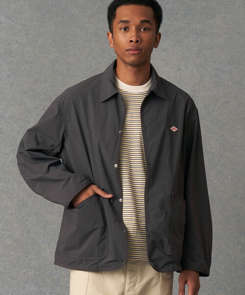 DANTON ナイロンジャケット チャコール 42 DANTON（ダントン）の