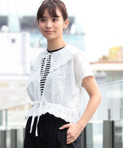 BEAMS BOY（ビームスボーイ）の「BEAMS BOY / カットワーク ボレロ