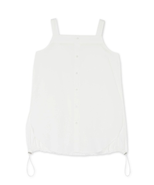 セール】LAYERED SHIRT CAMISOLE / レイヤードシャツキャミソール