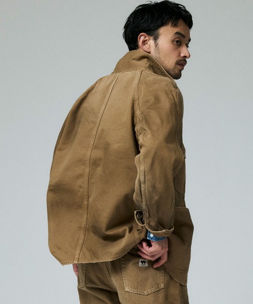 ATELLIER WELLS BY JOHNBULL】カツラギオーバーダイカバーオール