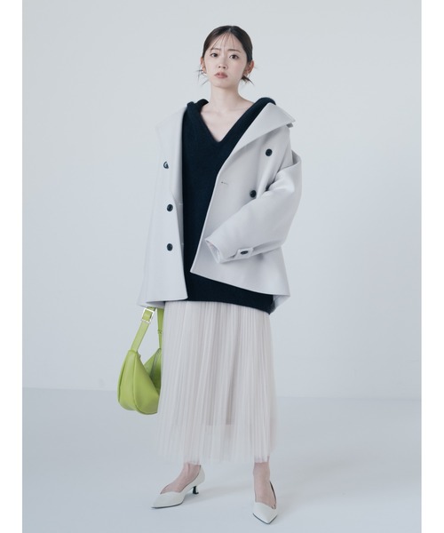 FRAY I.D（フレイアイディー）の「ファインメリノピーコート