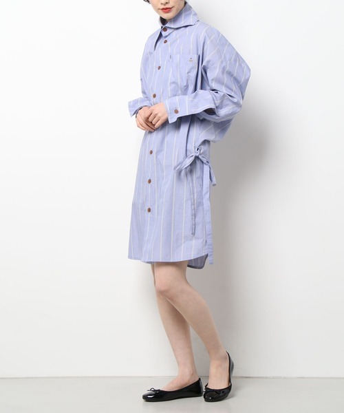 Vivienne Westwood（ヴィヴィアンウエストウッド）の「ｽﾄﾗｲﾌﾟｼｬﾂﾜﾝﾋﾟｰｽ