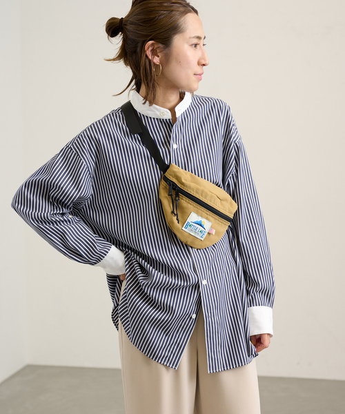 FRAMeWORK（フレームワーク）の「コットンバンドカラーシャツ（シャツ