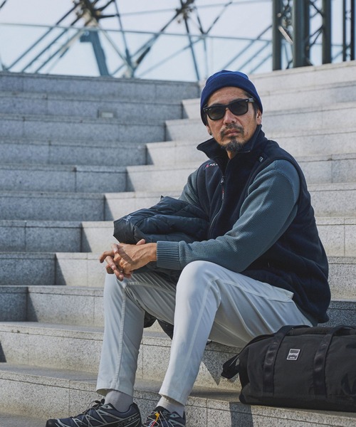 BLACK LABEL〕POLARTEC 'CLASSIC200' ZIP VEST：セットアップ ポーラ