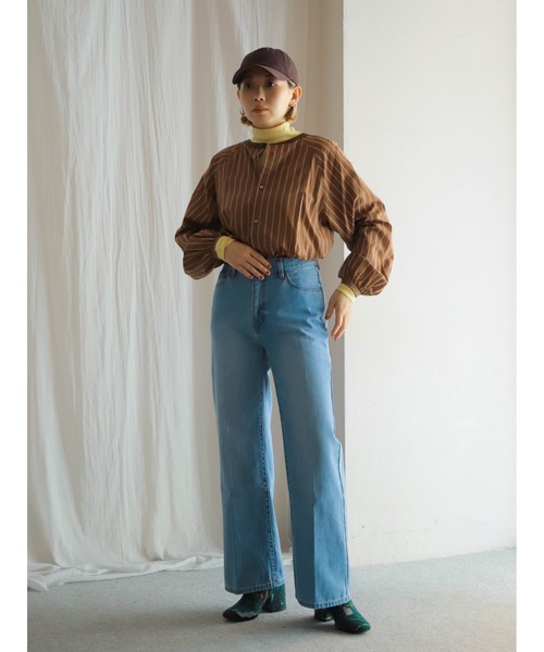 11.5ozデニム スッキリワイドパンツ | NOMBRE IMPAIR