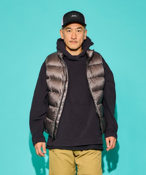 TRAIL BUM】 X 【NANGA】TOASTY DOWN VEST/【トレイルバム】 X