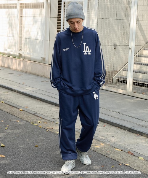 MLB/メジャーリーグベースボール 別注 セットアップ ワッペン刺繍