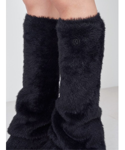 シャギーニットレッグウォーマー（レッグウォーマー）｜Darich