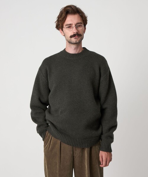 セール】＜Steven Alan＞ ハミルトンラムズウール ハイクルーネック