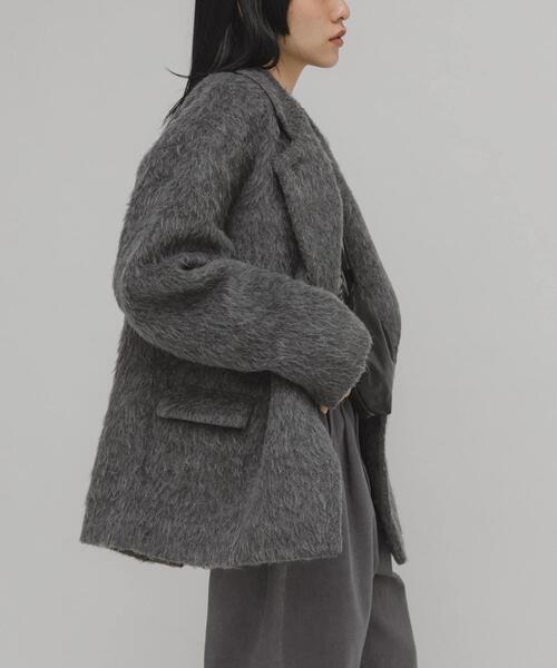 セール】シャギーテーラードジャケット（その他アウター）｜KBF