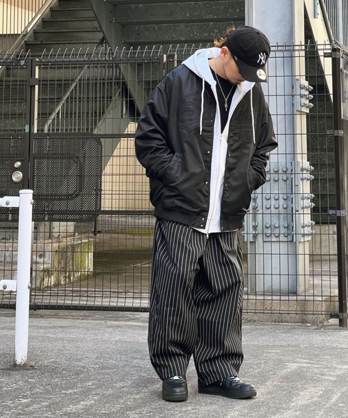 schott（ショット）の「SCHOTT-NYLON VARSITY JACKET/ショット