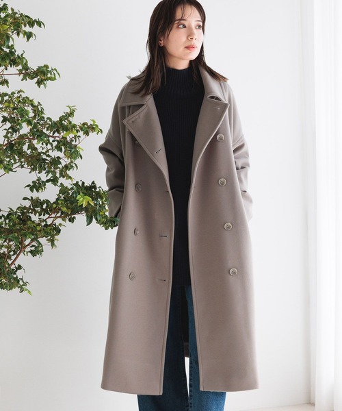 LEPSIM（レプシィム）の「ウーリーダブルロングコート 183990