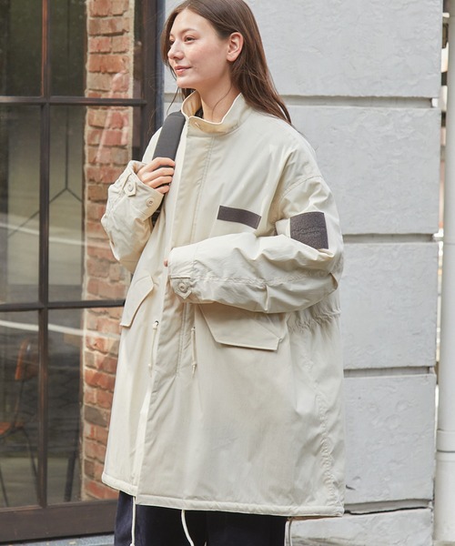 セール】撥水ストレッチナイロン モンスター ミリタリー中綿モッズ